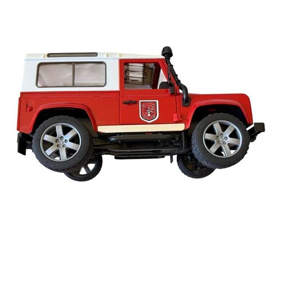 Bruder Land Rover Fire Department Vehicle - Picture 7 of 9